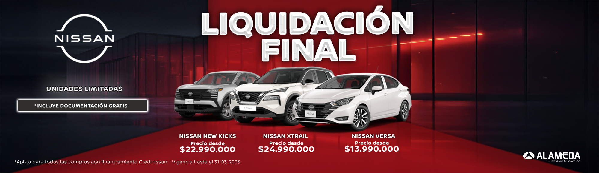 Gran Liquidación Nissan 2026